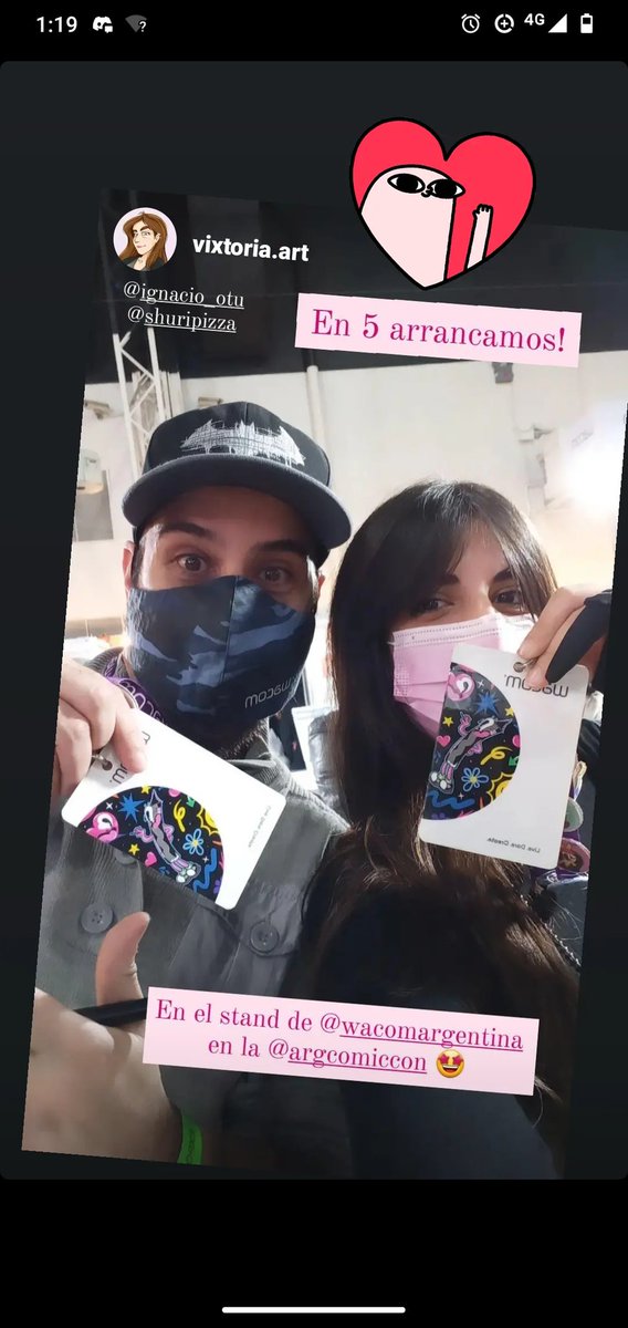 ShuriPizza's tweet photo. Siempre es hermoso participar como artista de @wacom_ar , muchas gracias por invitarnos a dibujar en la hermosa #cintiq22 en la @ArgenComicCon https://t.co/4ojd0Ad4lL