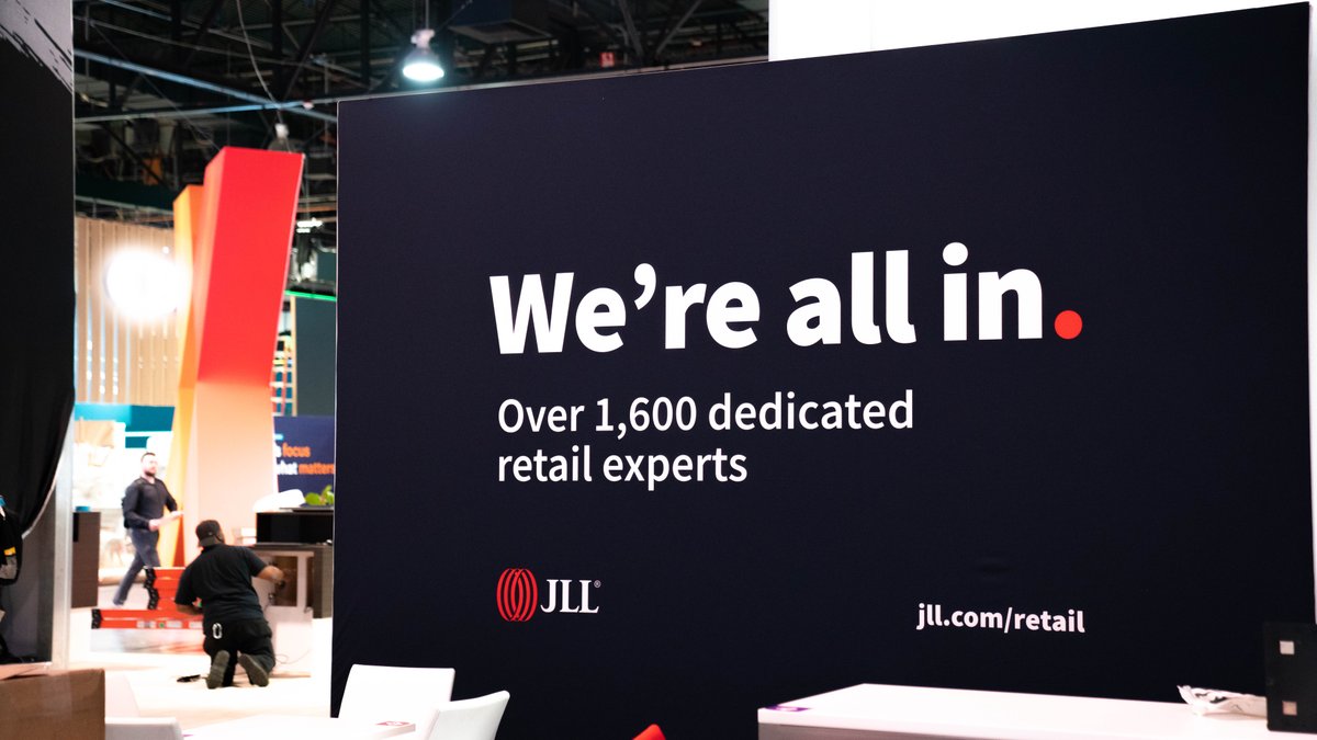 jll_usa's tweet photo. We have officially arrived at #ICSC and have almost finished setting up our booth. Schedule your meetings now and come see us in person at  booth #1527 in Central Hall. We can't wait to see you!

#WereAllIn #ICSC2022 #JLLinVegas https://t.co/CSDHaaMqvU