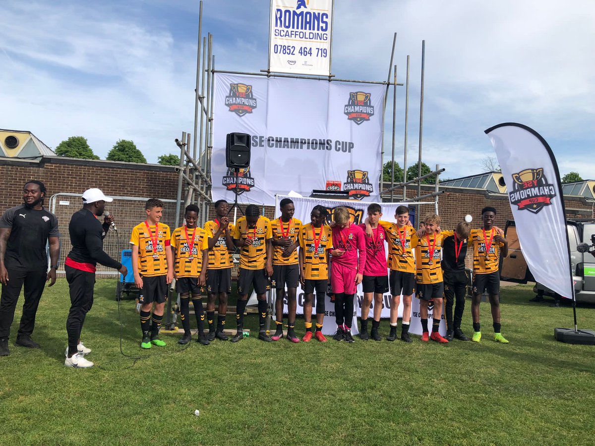 cufcacademy1's tweet photo. Tournament Winners!🏆

Massive congratulations to the U13’s on winning this years YSE International Cup in London! 💥

#CamUTD 🥇 https://t.co/Q53pXhArUl