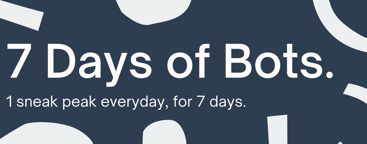 KoalBot's tweet photo. We're excited to announce 7 Days of Bots 2.0! 
Every day, starting this Monday, we will be teasing almost every feature of Bots 2.0. 
We want our customers to get excited about what's coming for Koal. 🤖 https://t.co/bG4JNBsENh