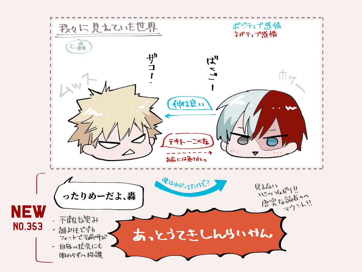 💥🍰…なるほどねぇ…
※353ネタ 