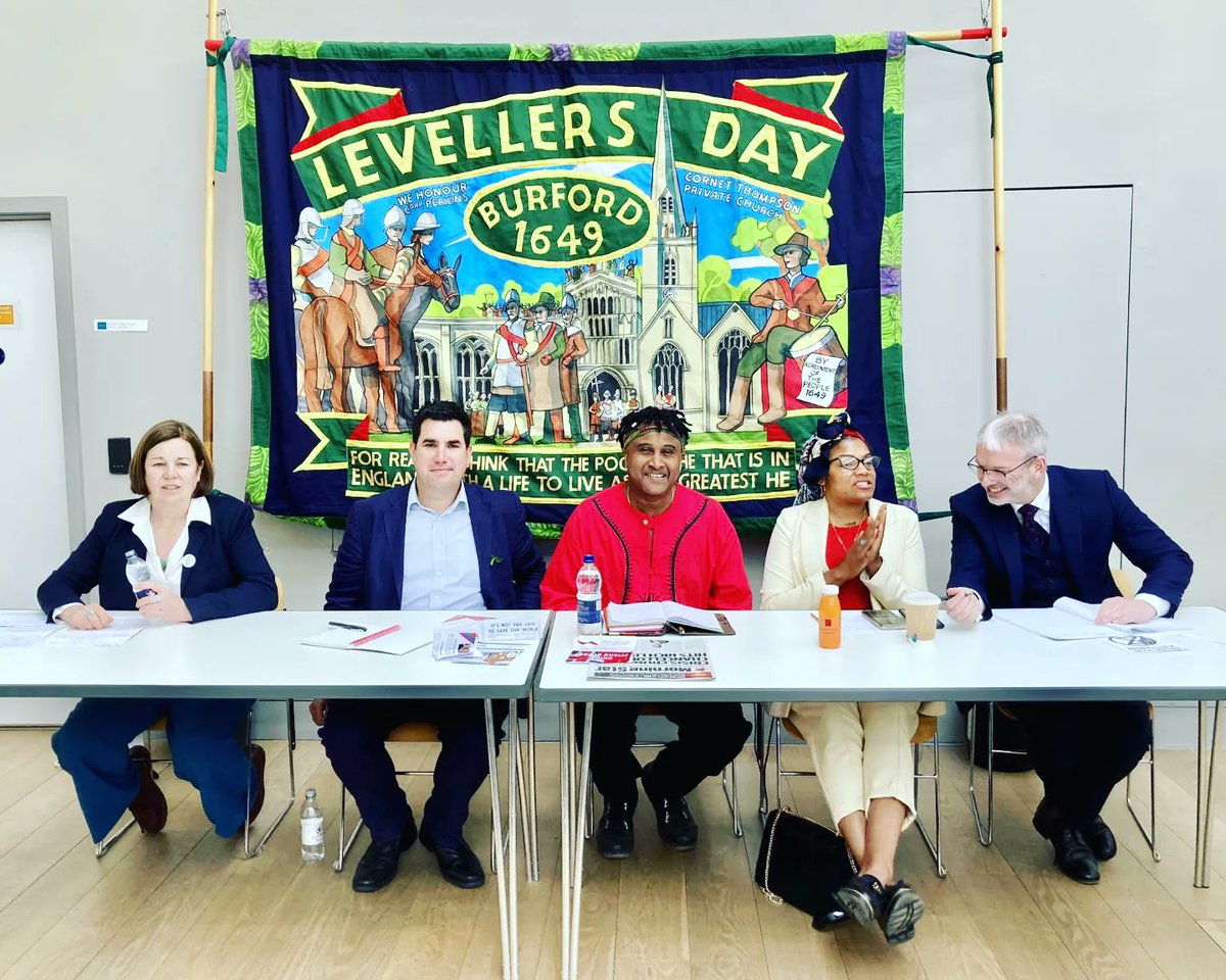 Yesterday, I spent the day in The Cotswolds for the Levellers Day Commemoration. It was an honour to be invited to take part in the historic debate in the main hall,  debating alongside <a href="/RichardBurgon/">Richard Burgon MP</a> , Barrister John Briant (<a href="/the_copshop/">John Briant - Criminal Defence Barrister</a>)...

Full post ⬇️
instagram.com/p/Cd3ozW0MXzK/…