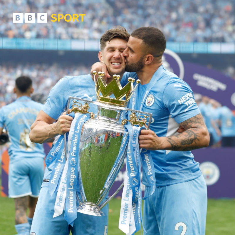 BBCMOTD's tweet photo. 🏆 Manchester City - Premier League 2021/22 champions! 🏆

💻📱 Follow reaction ⬇️

#BBCFootball