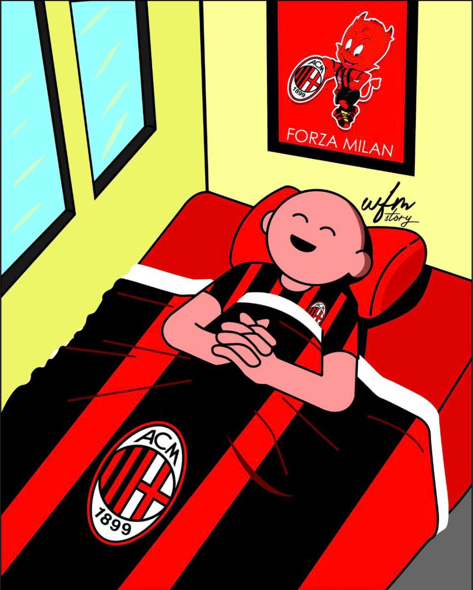 supernova7d's tweet image. It’s done ❤️🖤 #ForzaMilan