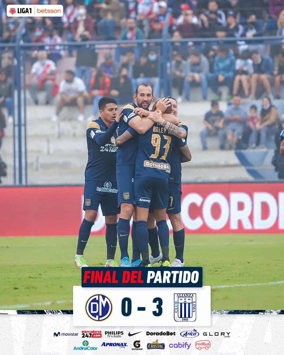 ClubALoficial's tweet photo. ⏱ |𝗠𝗜𝗡𝗨𝗧𝗢 𝗔 𝗠𝗜𝗡𝗨𝗧𝗢| ⏱

@CCDMunicipal 0- 3 @ClubALoficial 

⛳️ 𝐂𝐮𝐥𝐦𝐢𝐧ó 𝐞𝐥 𝐩𝐚𝐫𝐭𝐢𝐝𝐨.

¡𝐆𝐀𝐍𝐀𝐌𝐎𝐒!💙

¡𝐀𝐑𝐑𝐈𝐁𝐀 𝐀𝐋𝐈𝐀𝐍𝐙𝐀 𝐓𝐎𝐃𝐀 𝐋𝐀 𝐕𝐈𝐃𝐀!⚪️🔵

#AlianzaCampeón
#EstoEsAlianza https://t.co/ZR8x1Dy9J3