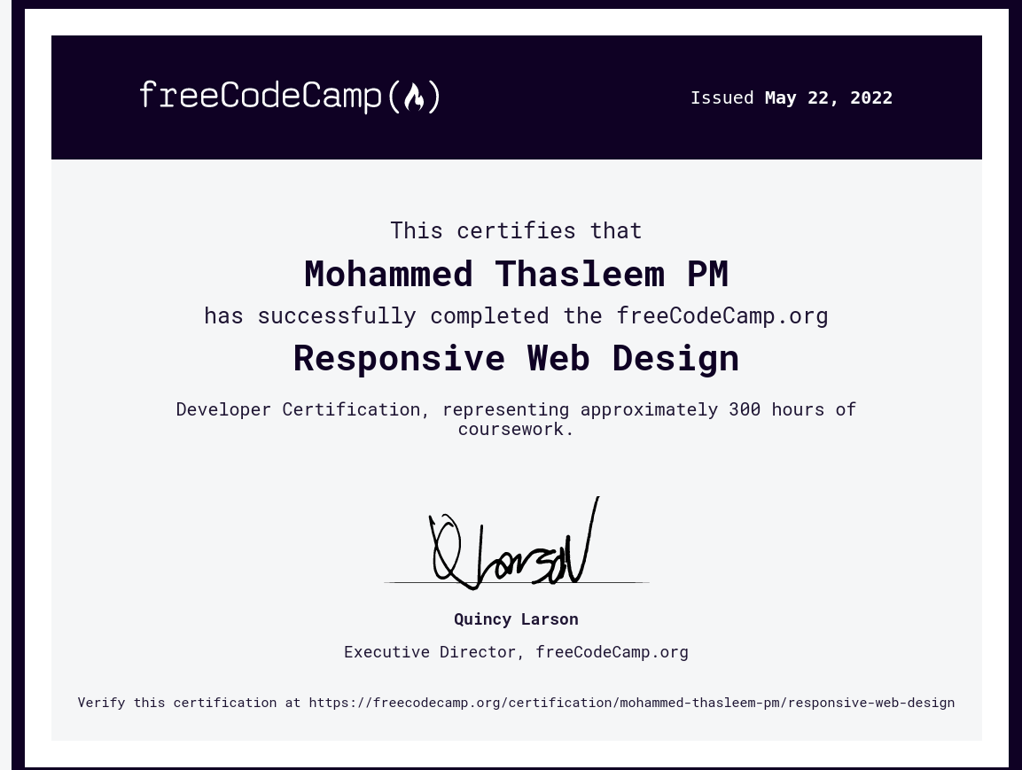 thasleem__pm's tweet photo. #100DaysOfCode 
Day 5
- Went through CSS Variables, BEM, SASS and done 
   some practices around it.
- Completed the "CSS - The Complete Guide" course 
   via @udemy 
   @maxedapps   
   @academind_real 
- Completed "Responsive Web Design" course @freeCodeCamp https://t.co/dWN9JoH95c