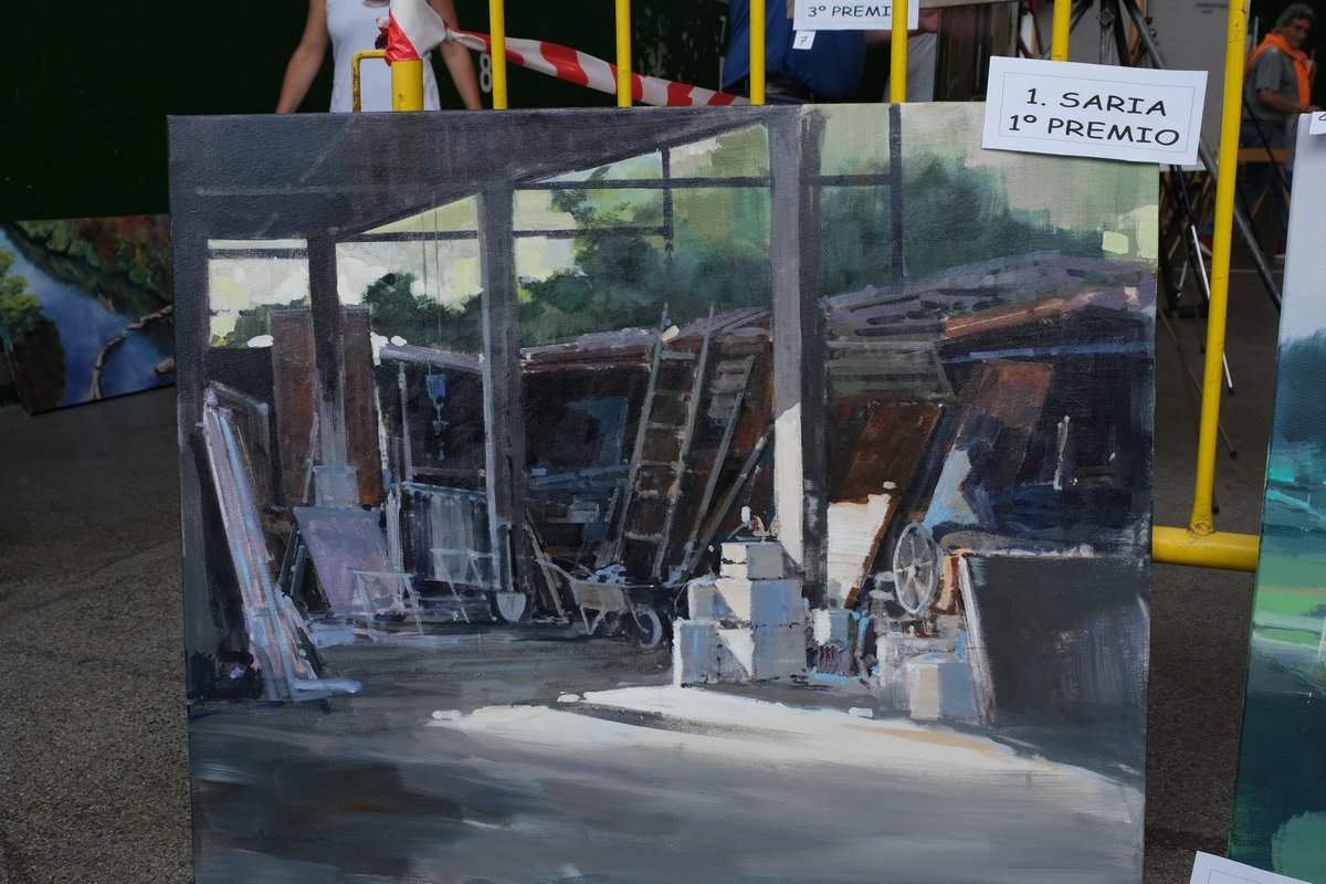 ArtziniegaMuseo's tweet photo. XXIV “Villa de Artziniega” margo lehiaketaren irabazleak. Ganadores del concurso de pintura XXIV "Villa de Artziniega:

1º Saria-Premio: Ricardo Azkargorta https://t.co/0NP9I70xJ1