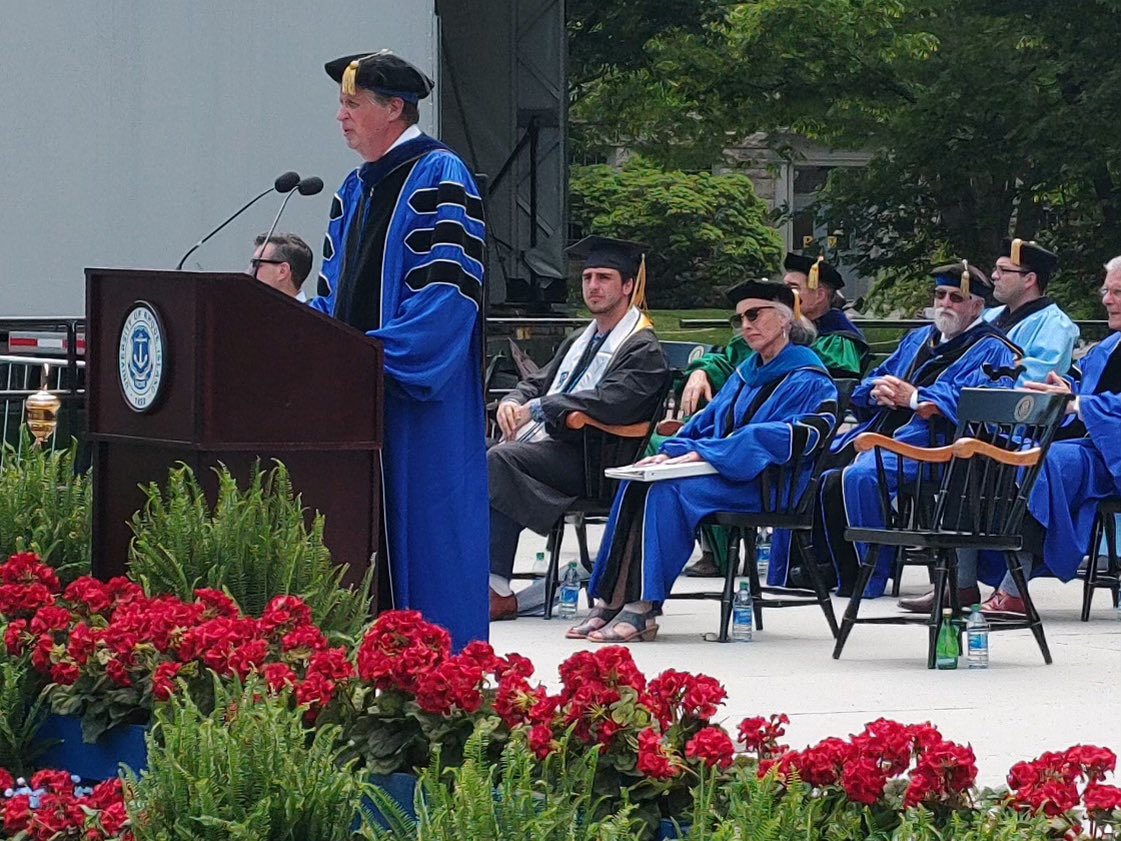 GovDanMcKee's tweet photo. Congratulations to all the @universityofri graduates! #RhodyRhodyRhody https://t.co/yeGw8J5nrq