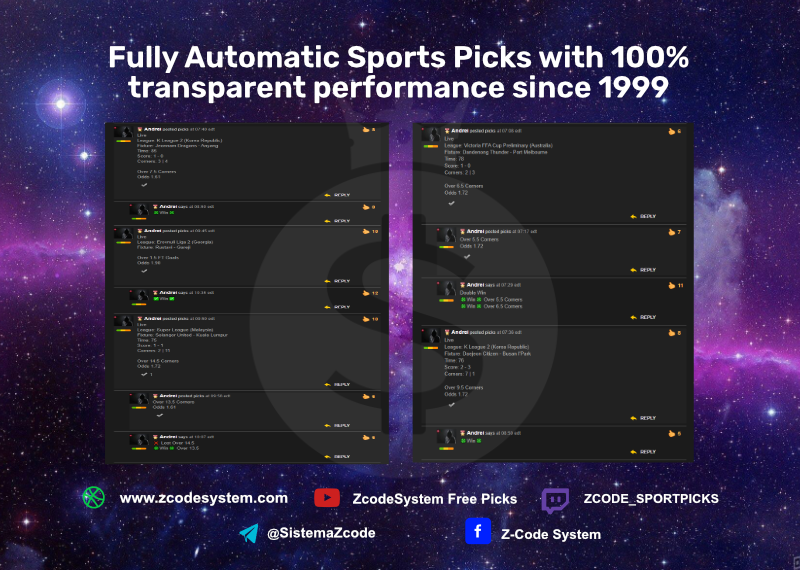 zcodesystempick's tweet photo. 𝐖𝐞 𝐜𝐨𝐧𝐭𝐢𝐧𝐮𝐞 𝐞𝐧𝐣𝐨𝐲𝐢𝐧𝐠 𝐩𝐫𝐨𝐟𝐢𝐭𝐬! 💰
Following the experts in all our favorite sports in our great Zcode Community Family with the best tools and betting systems!
Don't miss all the benefits that Zcode VIP has for you.

#ZcodeSystem #ZcodeCommunity https://t.co/ZN0Wb6Y6wy