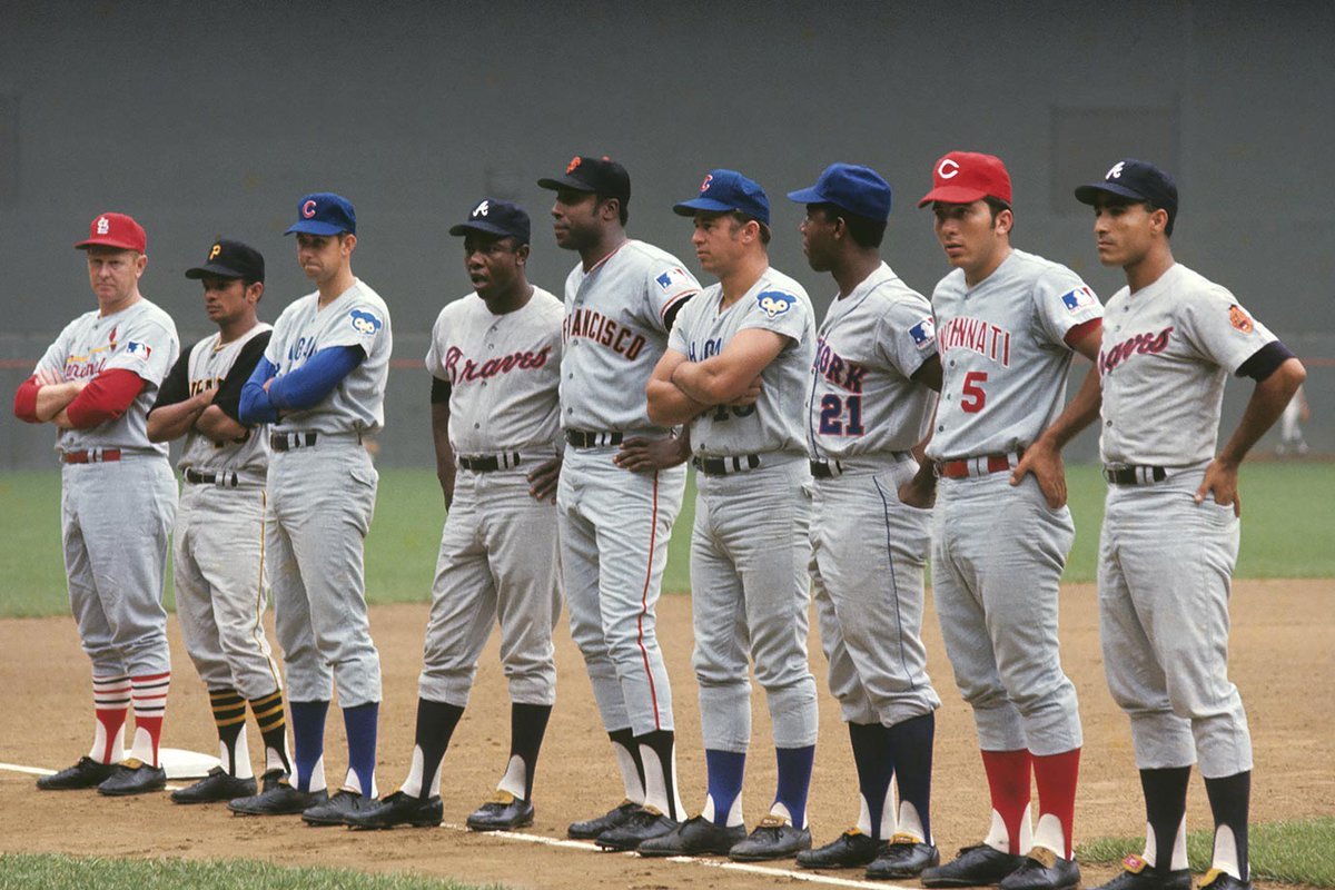 Baseball In Pics on Twitter: "The 1969 NL All Star Lineup.  https://t.co/JHPvsyHytM" / Twitter
