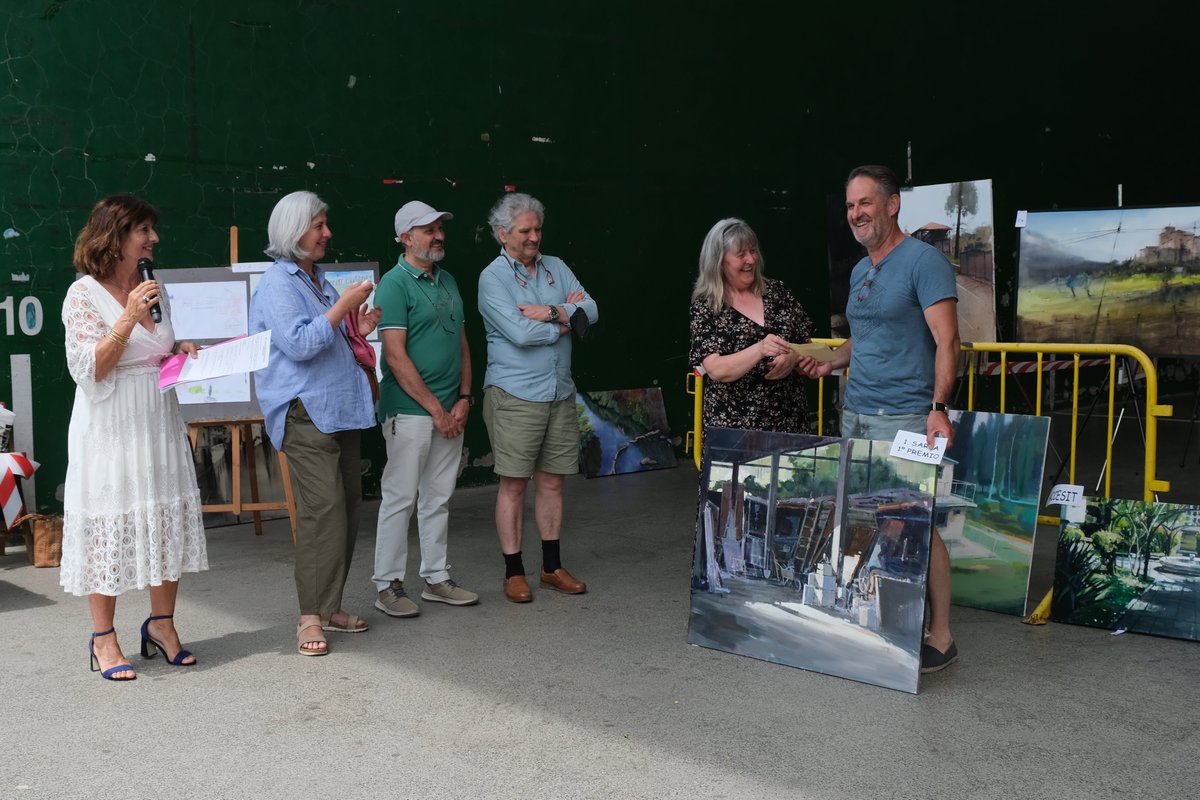 ArtziniegaMuseo's tweet photo. XXIV “Villa de Artziniega” margo lehiaketaren irabazleak. Ganadores del concurso de pintura XXIV "Villa de Artziniega:

1º Saria-Premio: Ricardo Azkargorta https://t.co/0NP9I70xJ1