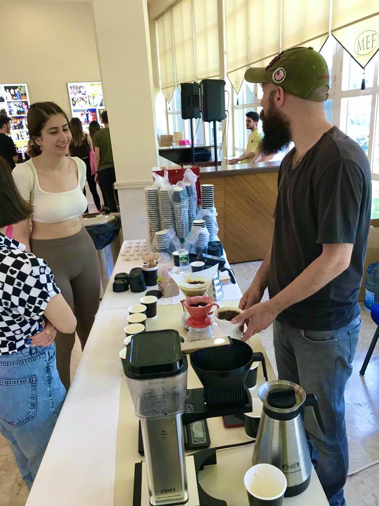 espocoffee's tweet photo. #MefInternationalSchool’daydık ☕️ We were at @mefk12tr International School #espocoffee @espocoffee https://t.co/KacNuVJeNn https://t.co/MPt82inApu