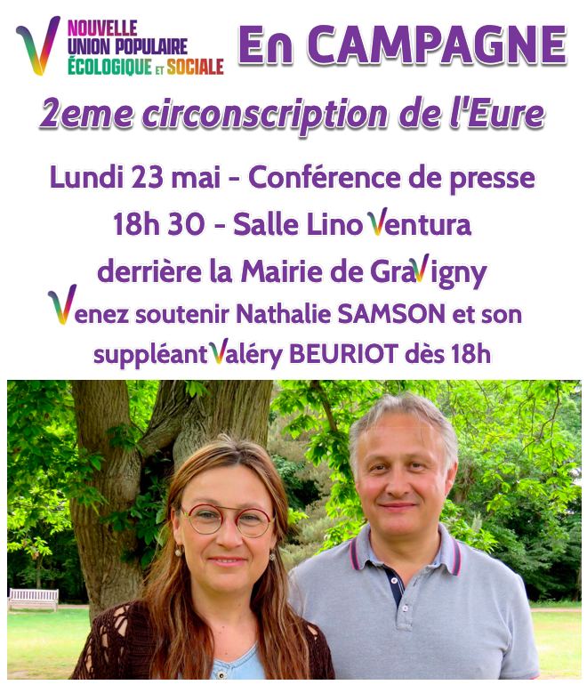 #legislatives 
#NUPES #Eure #Evreux 
Venez nombreux !! 🐢✌