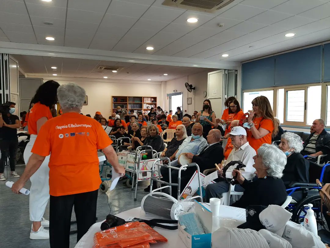 "Walking with the elders" is back! Celebrating volunteerism in Athienou! <a href="/URBACT_GR_CY/">URBACT GR-CY</a>  <a href="/URBACT/">URBACT</a>