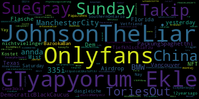 infokalyptisch's tweet photo. Trending in my timeline now: #JohnsonTheLiar (4) #GTyapyorum (4) #Ekle (4) #Sunday (2) #SueGray (2) #Takip (2) #Onlyfans (2) #China (2) https://t.co/6SezyUUu3H