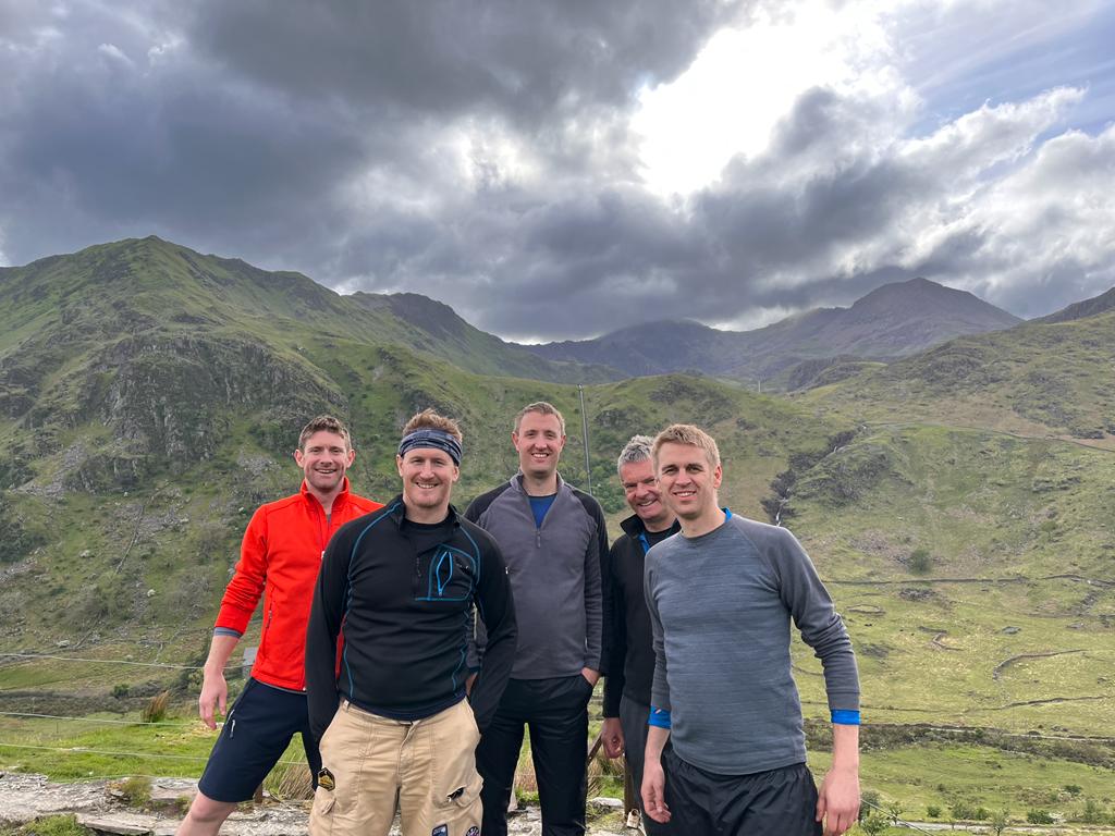 PMStock11's tweet photo. Great weekend away studying the fantastic truth of the incarnation: 'the Grand Miracle', where "In the beginning God made man. And now in the incarnation we see God made man." Snowdon was awesome too! @fiec @_David_Shaw @_JohnStevens @SteveRiisnaes https://t.co/YMFEZmzuD5