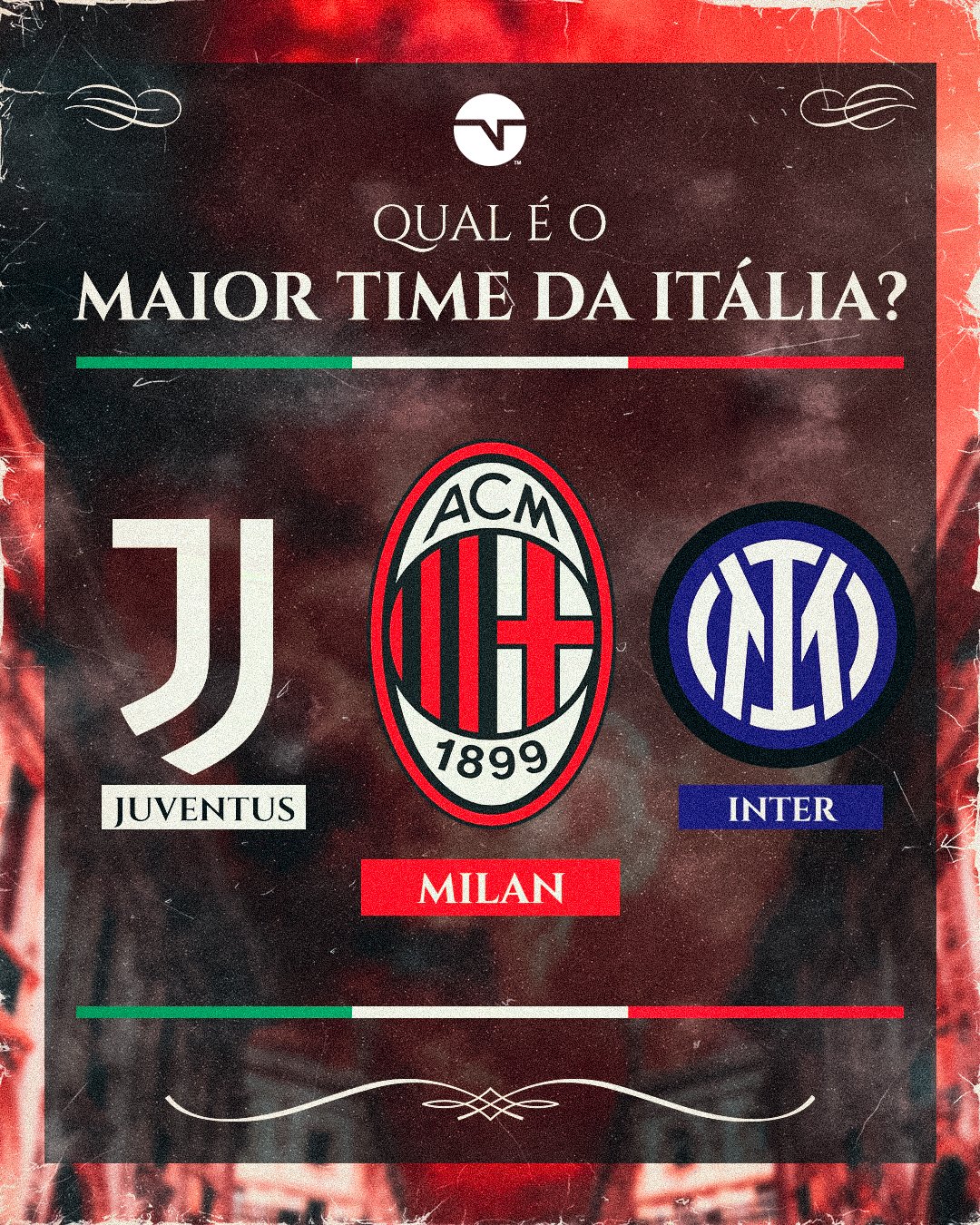 TNT Sports Brasil - 10 títulos do Campeonato Italiano = ⭐! A Juventus  possui três estrelas, enquanto Inter de Milão e Milan têm uma cada. E aí,  sabia dessa? 🤔 #IssoÉJeep . Oferecimento: Jeep, Brasil