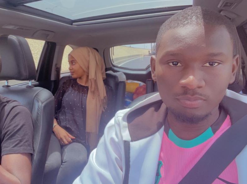 djigane's tweet image. On the road with co-pilots @SECK_SENEGAL @Fatou_NFN_ @Fye_Gnilane ☺ #XamSaWareef