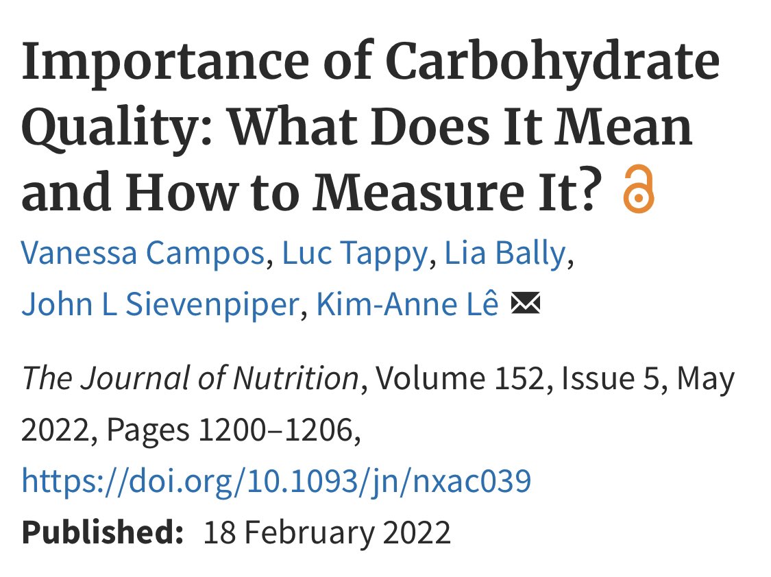 AntelmPujol's tweet image. 🍠 ¿CÓMO SABER SI UN CARBOHIDRATO ES DE CALIDAD?

🚩 Los carbohidratos han sido demonizados por muchos 

✅Como con cualquier otro macronutriente, la calidad de la comida  determinará el efecto sobre el organismo

🙌¿Cómo puedo identificar carbohidratos de calidad? 🧵 👇🏻