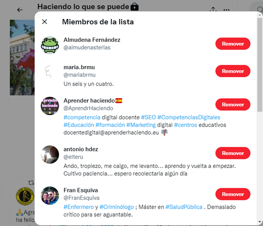 Puri2701's tweet photo. "Creando listado"#RSFORMACION aprendiendo @AprendrHaciendo 
https://t.co/wCSk0XRUcm https://t.co/0NkxmtYVk4
