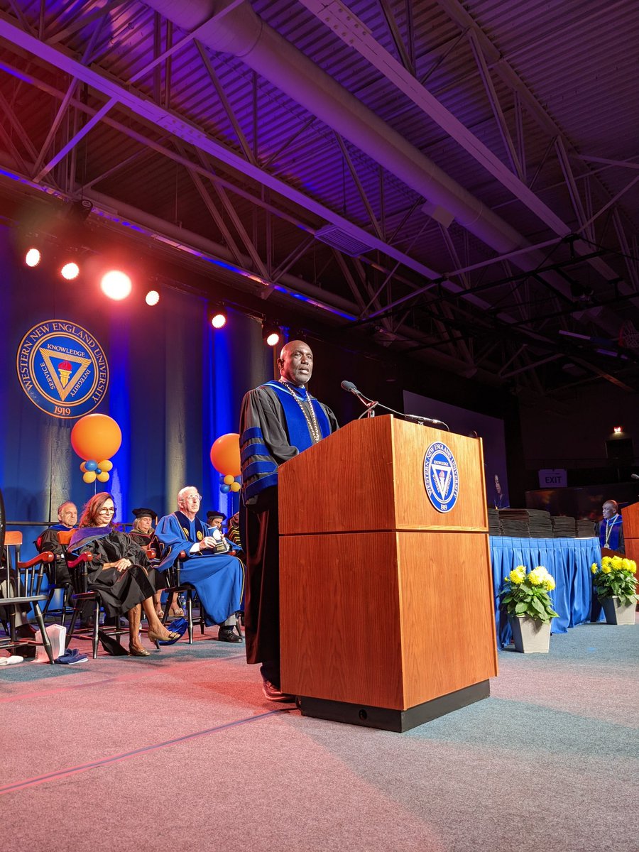 “As we confer your degree today I charge each of you to go out and transform the world, touch someone’s life, live your dream and most importantly leave the world better than you found it.”–President Robert E. Johnson