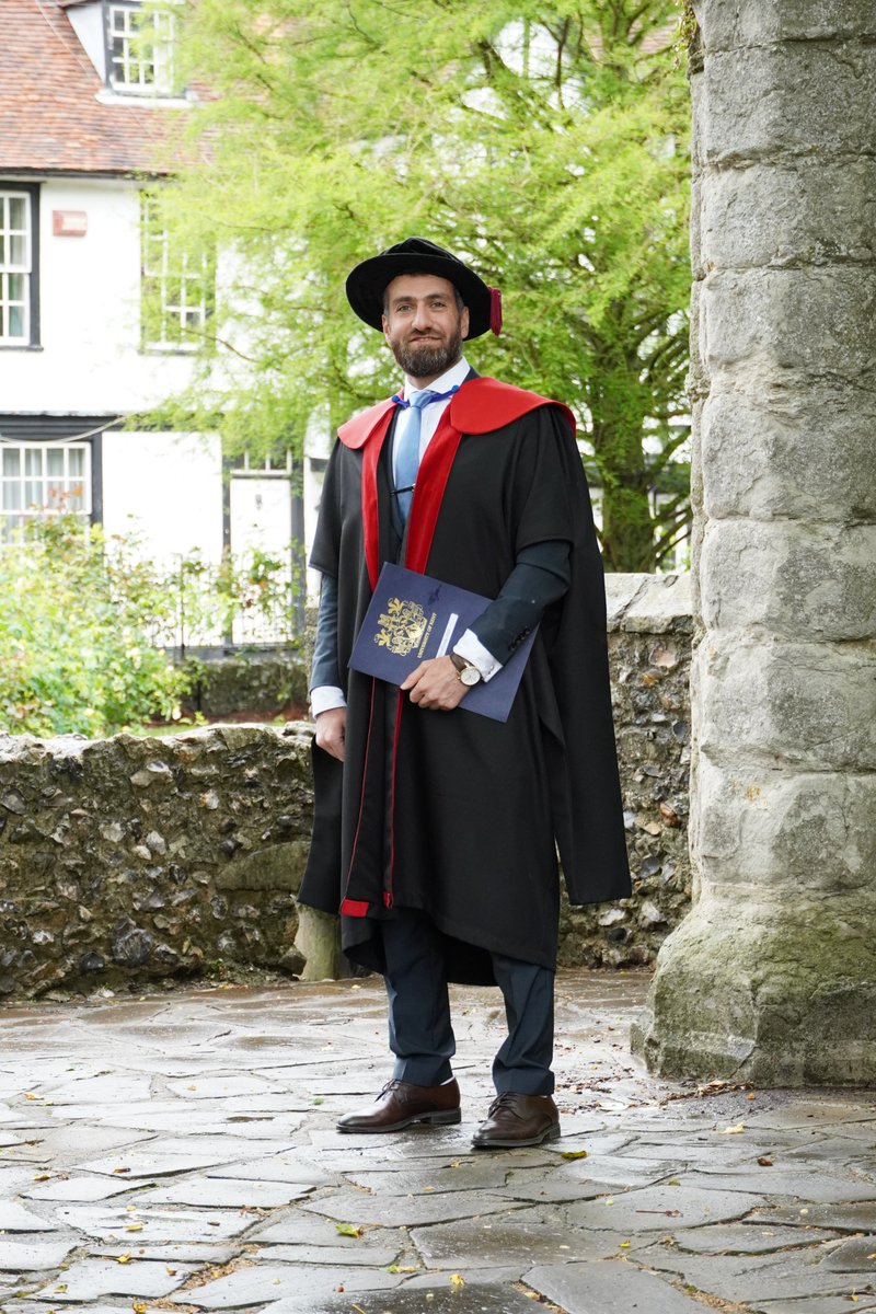 AdhamMhd's tweet photo. Celebrating my PhD graduation from @UniKent @UniKentComp.Also, finally got to wear the floppy hat!
Special thanks to my family, friends, colleagues, and supervisors @EerkeBoiten and Peter Rodgers
#phd #graduatein #universityofkent https://t.co/RAHGVoJ4SF