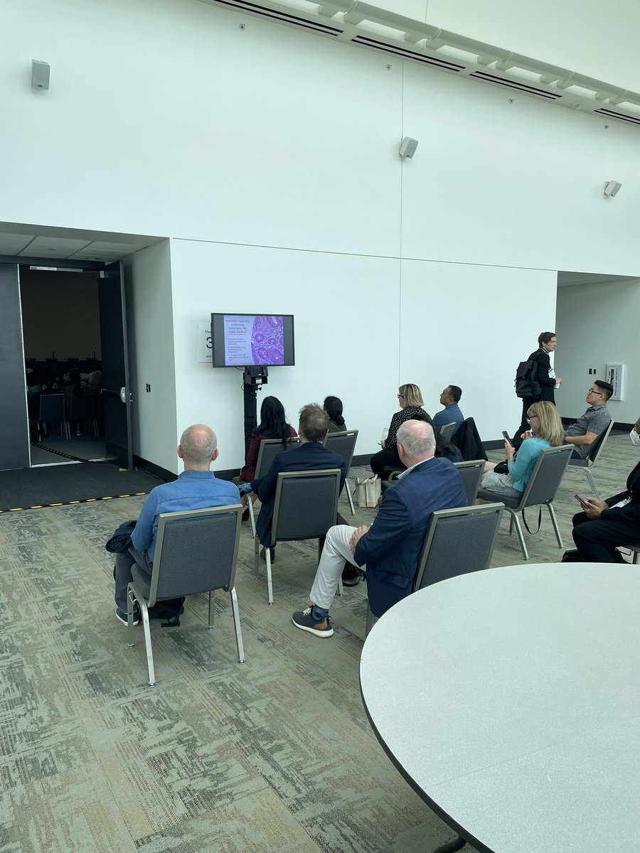 GastroHealthDoc's tweet image. Excellent symposium on #EosinophilicEsophagitis! Very well attended. #DDW2022 
#Takehomepoints 👇🏽