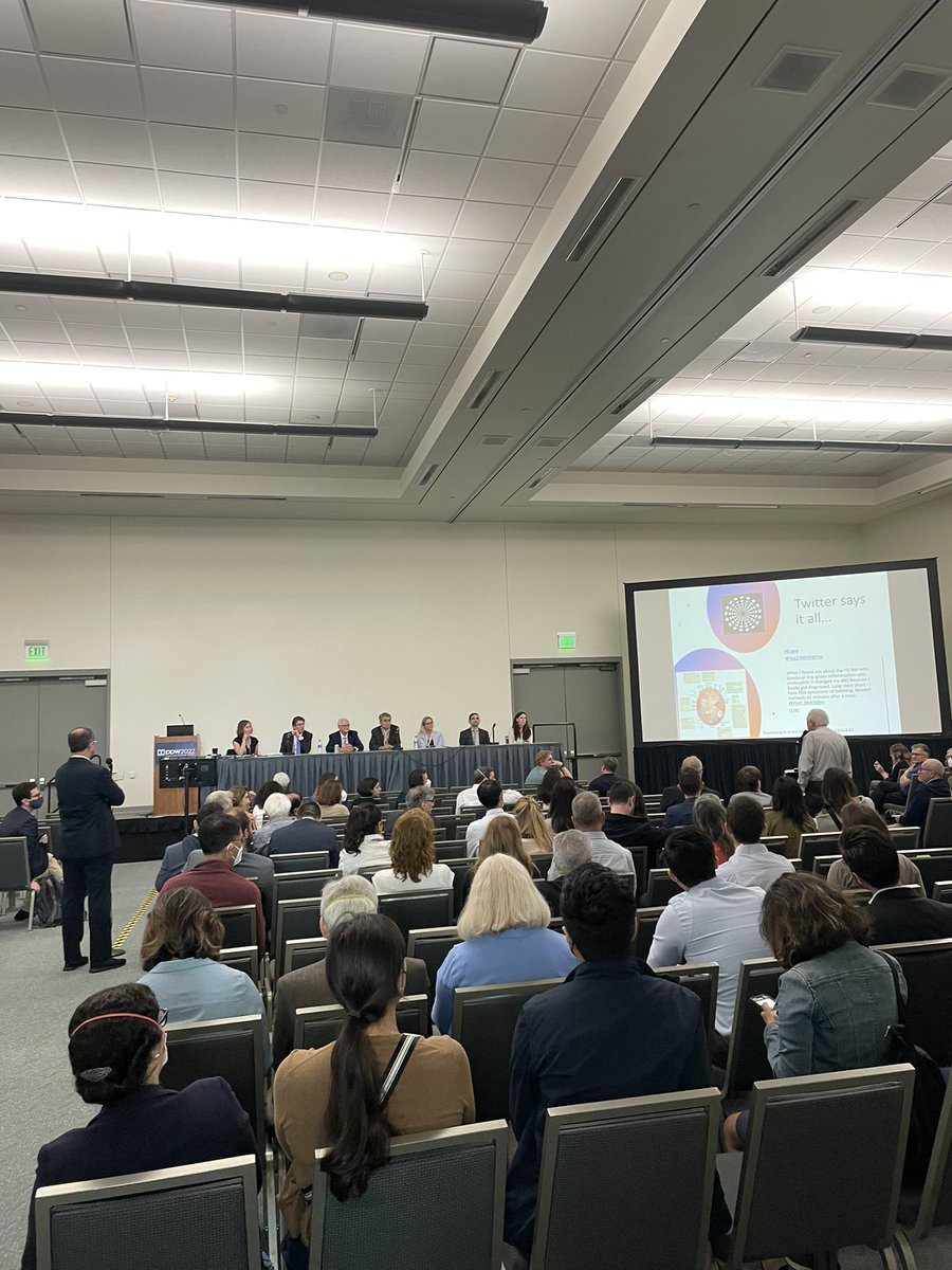 GastroHealthDoc's tweet image. Excellent symposium on #EosinophilicEsophagitis! Very well attended. #DDW2022 
#Takehomepoints 👇🏽