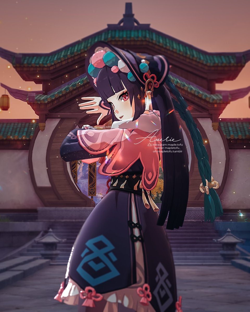 mapletofu_'s tweet photo. One day too late but happy birthday, Yun Jin!
#genshinimpact #原神Mmd #原神 https://t.co/eZ7bOCtGbZ