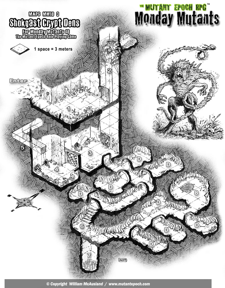 mutantlord's tweet image. The vast Shokgast crypt-den

This full page isometric map is included with last week’s Monday Mutant outlandarts.com/mondaymutants.…

#isometric #isometricmap #dungeon #dungeonmap #mondaymutants #mutantepoch #RPG #PWYW #apocalyptic #postapocalyptic #outlandsystem  #mutants #epoch #tme