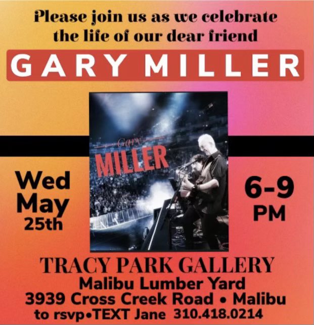 iRockAgainst's tweet photo. A celebration of life will be held in Malibu this Wednesday evening for those who knew him. Thank you to everyone who has supported this cause, as above all it was his dream to make a difference. Rest in peace, our dear friend. https://t.co/XLMTqKRIdo