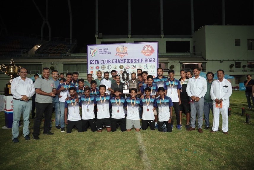 Gujarat State Football Association tweet media