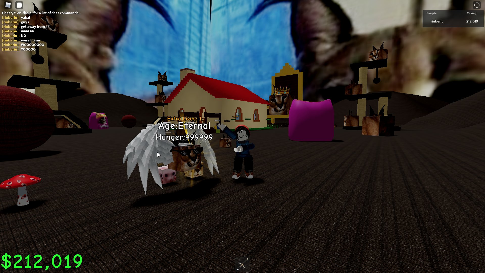 Floppa, Roblox raise a floppa Wiki