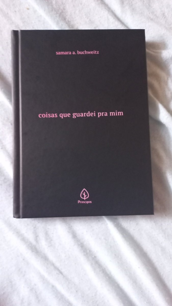 vou começar a ler "coisas que guardei pra mim"