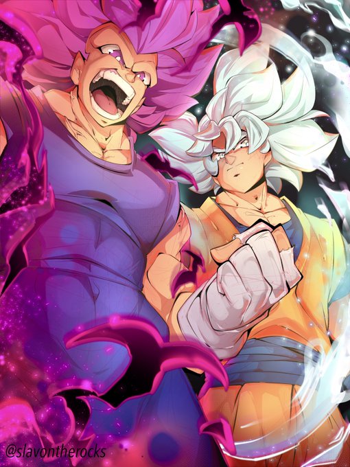 Black-X12 - Goku Ultra instinct -sign- Manga panel (anime coloring)  #dragonballsuper #ultrainstinct #fanart