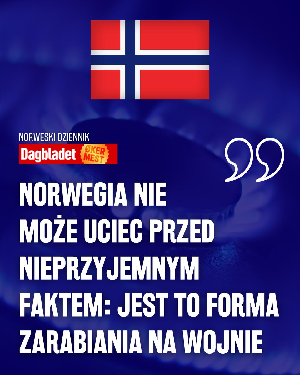 PiotrDlaPolski's tweet photo. Norweska czołowa gazeta @dagbladet pisze dokładnie to, co powiedział wczoraj Premier Mateusz Morawiecki - apelując o podzielenie się ogromnym zyskiem Norwegii z Ukrainą!

Dlaczego polska opozycja tak wyśmiewa tę wypowiedź PMM i wpisuje się perfekcyjnie w rosyjską narrację? https://t.co/p0z0iIZk1X