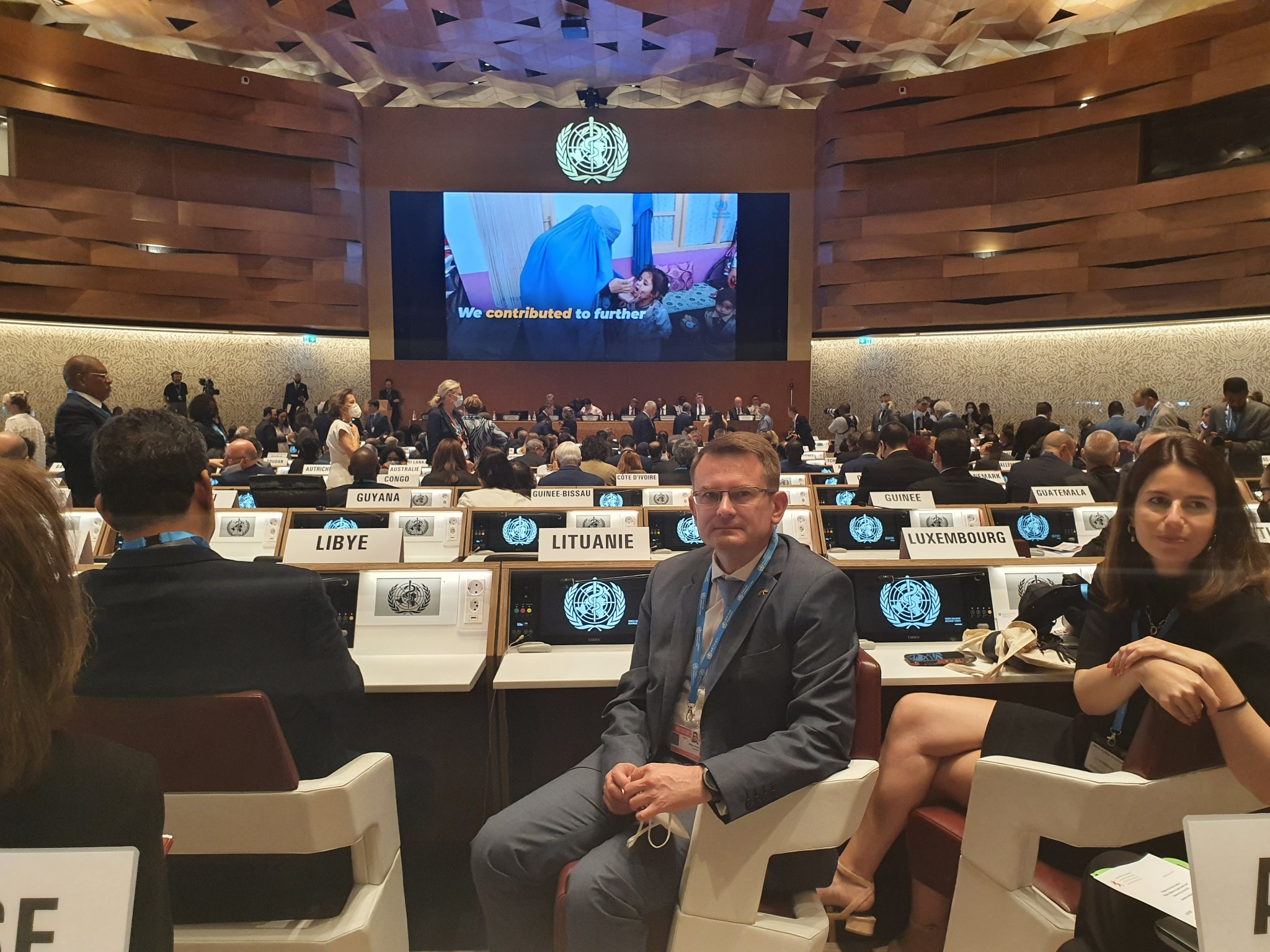 Ministry of Health | Lithuania on Twitter: "At the 75th @WHO #