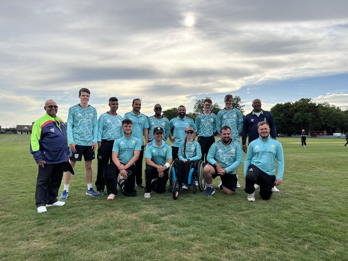 We had the absolute pleasure of hosting Surrey v Essex Disability Cricket today. Congrats to <a href="/DisabilitySCCC/">SurreyCCC Disability</a> for the win. Amazing standard of play and such a delightful group of players, coaches &amp; officials👏🏻
