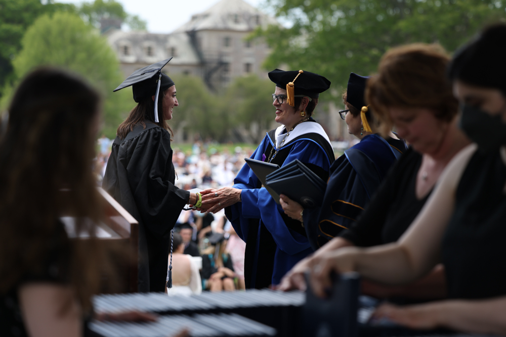 ConnCollege's tweet photo. Let's hear it for our grads! Congratulations to the Class of 2022! πͺπ #ConnColl2022 #MyCamelGrad https://t.co/IutZ8wrZKu
