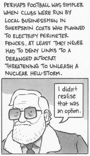 lordbonkers's tweet photo. My favourite frame from David Squires' football cartoon strips in the Guardian this season #CFC #KenBates https://t.co/jH1LBt85zo