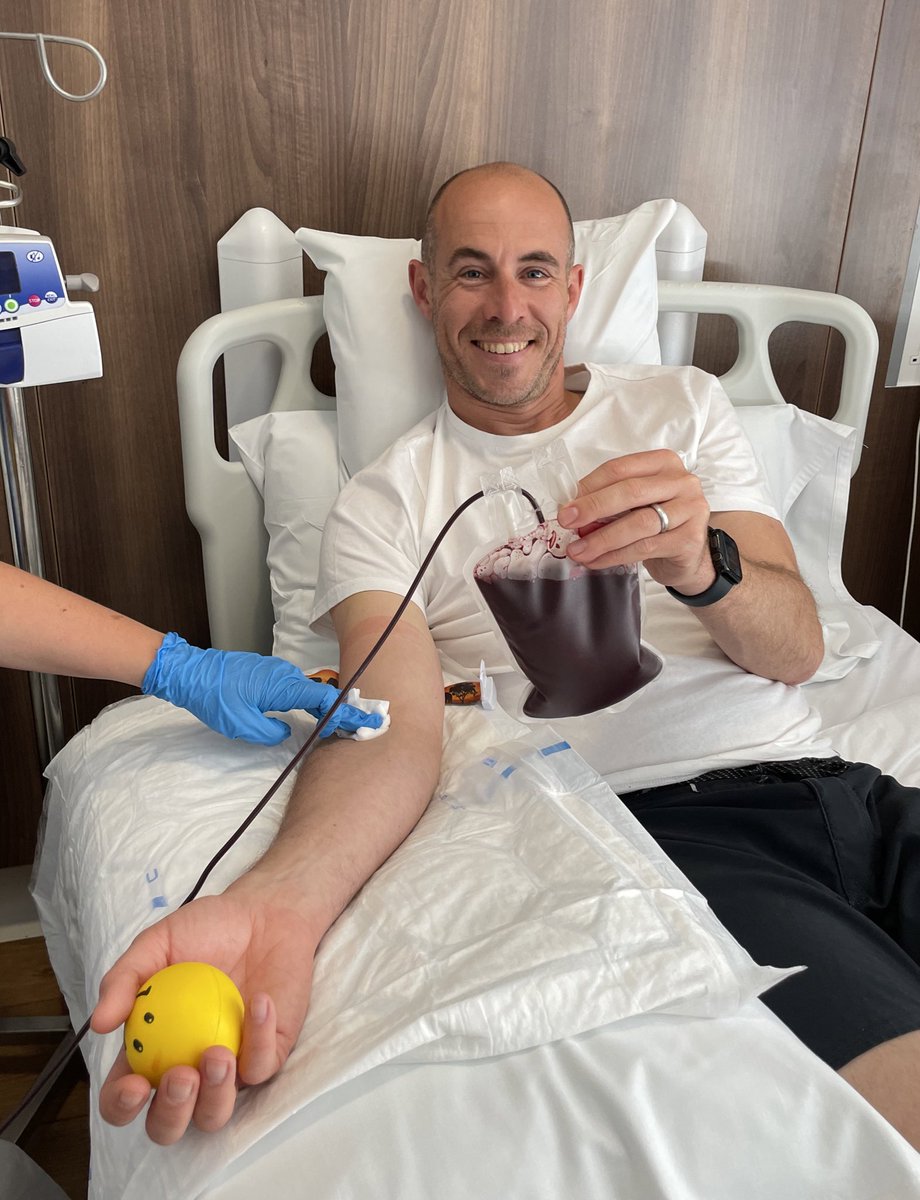 IronLoader's tweet photo. 10th pint down &amp; hopefully not many more to go 💉🩸#haemochromatosis #venesection https://t.co/Z3WpZAq4UA