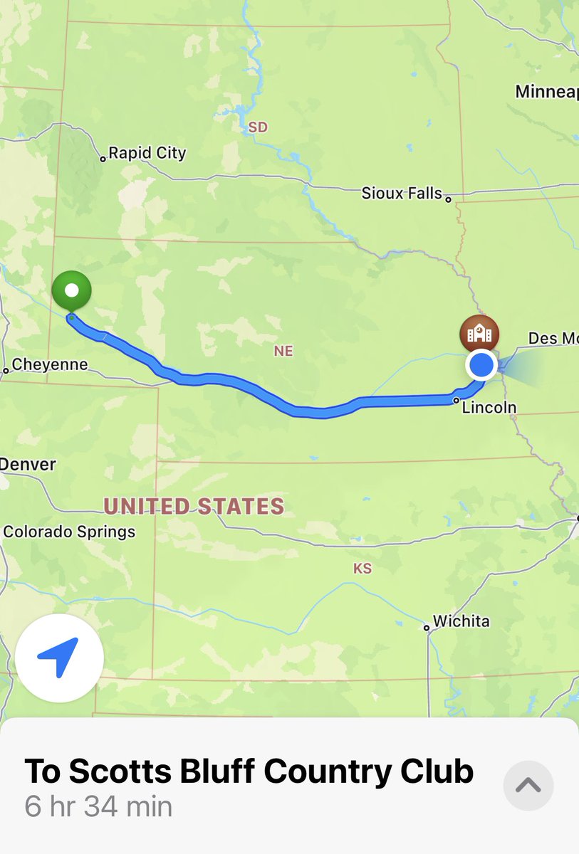 The Knights are STATE BOUND!  Just 450 miles to Scottsbluff Country Club. #prayforcoach