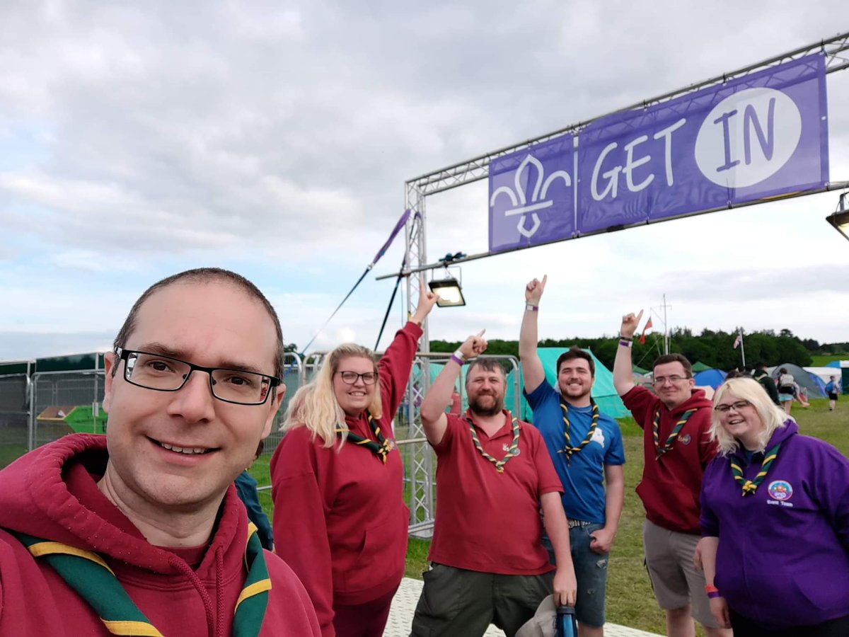 It's been a busy weekend for our team of volunteers who supported <a href="/WarksScouts/">Warwickshire Scouts</a> GetIn camp.
An action packed weekend of activities for Beavers to Explorers. 
Our team were supporting in the INternational zone  and marshalling the opening ceremony disco. #GetInCamp  #scouts #QSWP