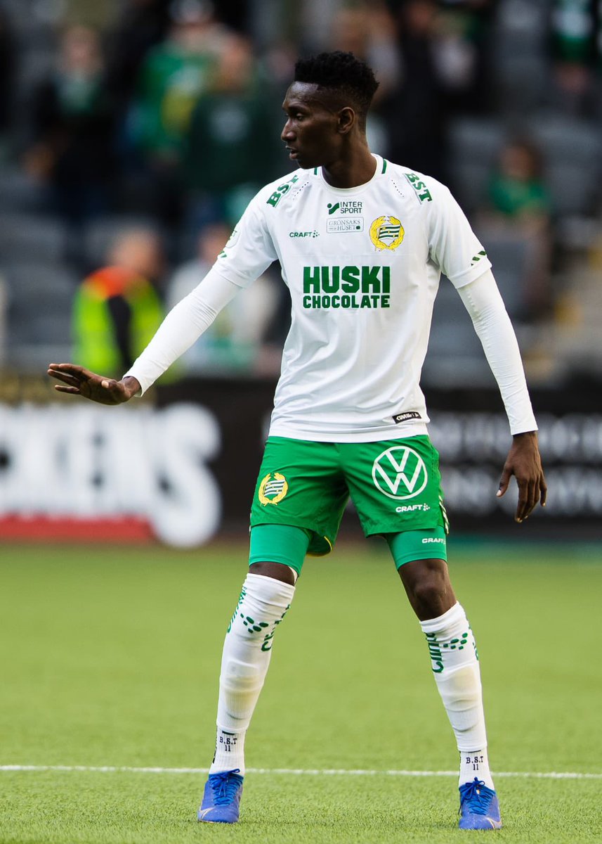 modousticPR's tweet photo. Congratulations to #ModousticSportsPR forward Bubacarr Trawally who made his Swedish Allsvenskan league debut for Hammarby IF in their 3-0 home win over IFK Norrköping.

Steve was introduced in the second half for #Bajen who scooped all 3 points.

#TimeToREIGN @stevetrawally1!💪🏾 https://t.co/t2UfNdsQYc