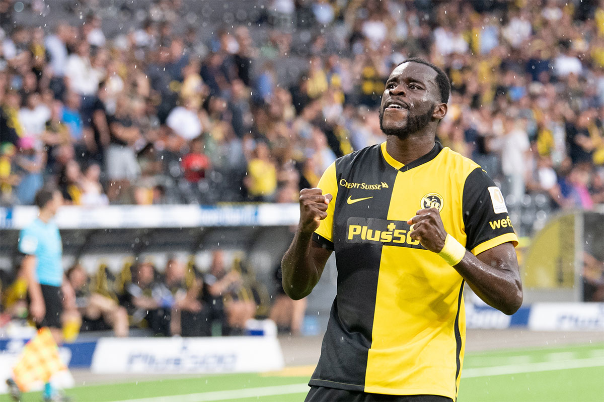 BSC_YB's tweet photo. Die besten Bilder des Tages in der Fotogalerie zum Spiel YB - GC (3:0) 💛🖤

📷👉https://t.co/dfNL94a8oV

#BSCYB #YBGC #MerciSuki https://t.co/8UpJv6TD84