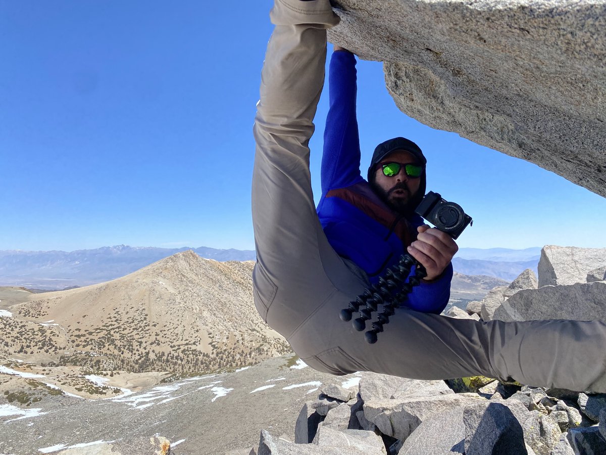 howtogetlost's tweet image. Hanging out at 12500 ft on an unsuccessful summit of Cloudripper