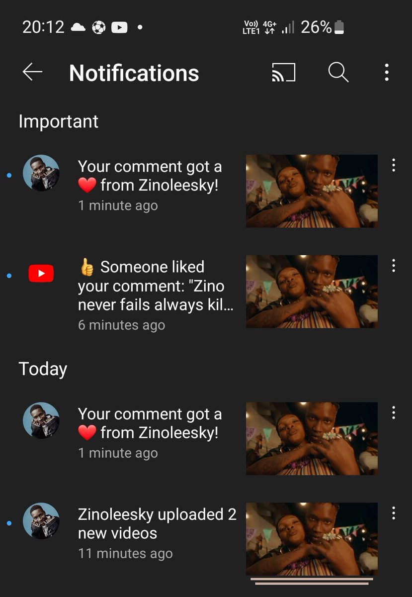 MzBeverley's tweet photo. I'm so happy @zinoIeesky01 liked my comment fan for life 💓. He has for sure made my day https://t.co/LFgh0Re760