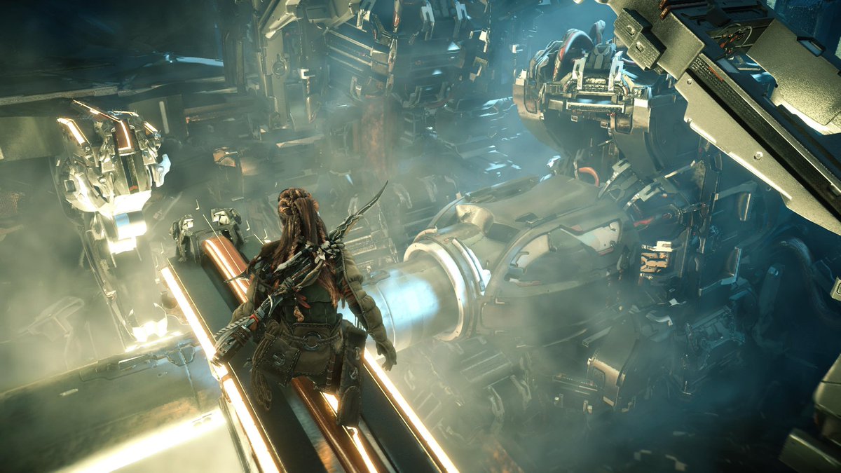 fastpath's tweet image. I found out today that @elonmusk‘s gigafactories are producing robot dinosaurs!! Not a big surprise 🤷🏻‍♂️ #HorizonForbiddenWest #PS5