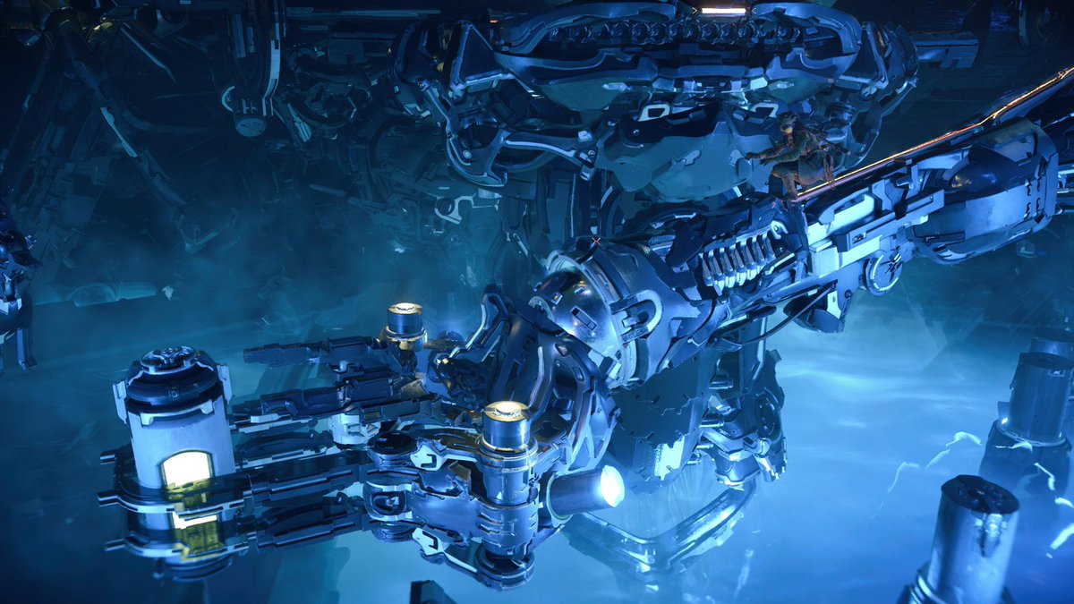 fastpath's tweet image. I found out today that @elonmusk‘s gigafactories are producing robot dinosaurs!! Not a big surprise 🤷🏻‍♂️ #HorizonForbiddenWest #PS5