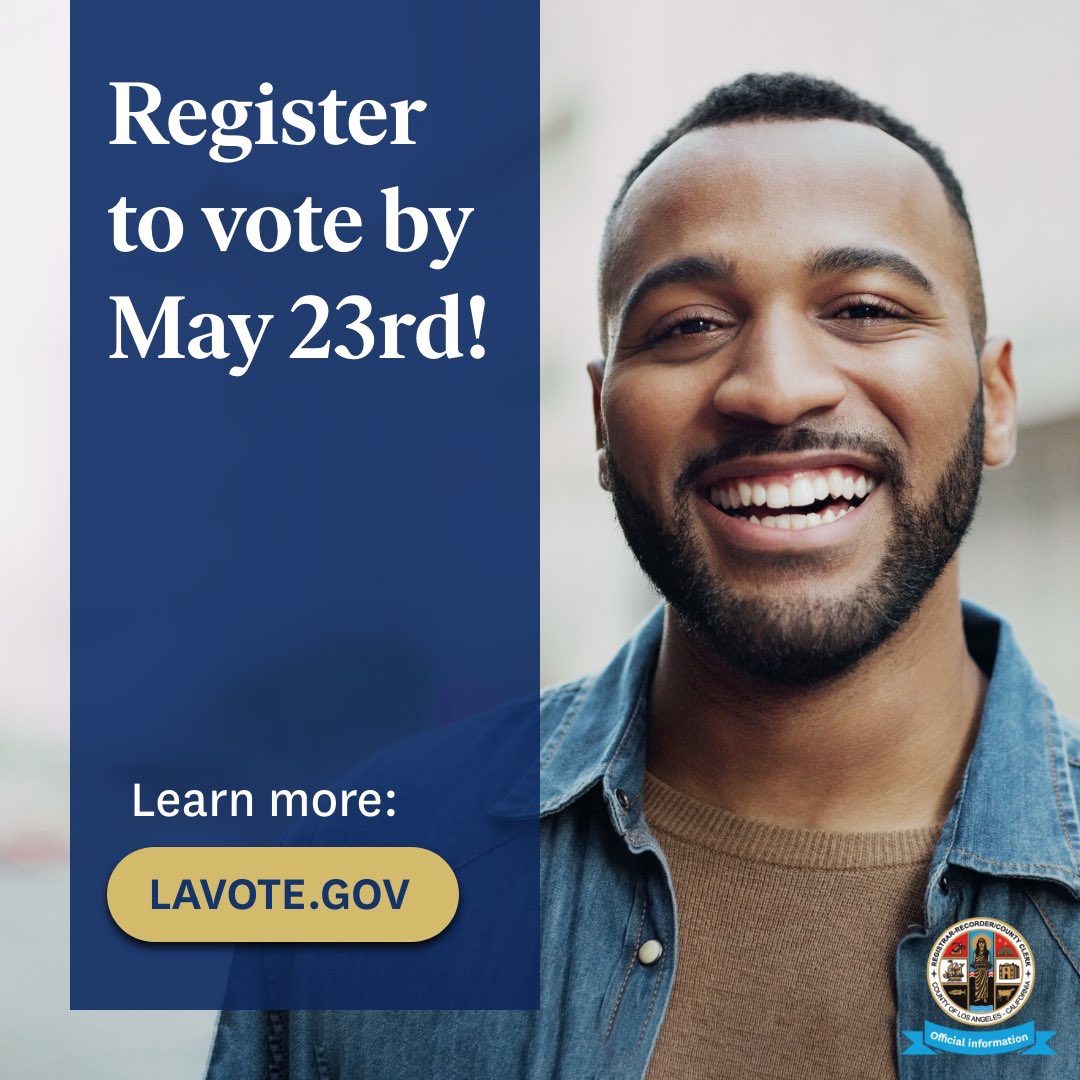 Los Angeles County RegistrarRecorder/County Clerk on Twitter "📢